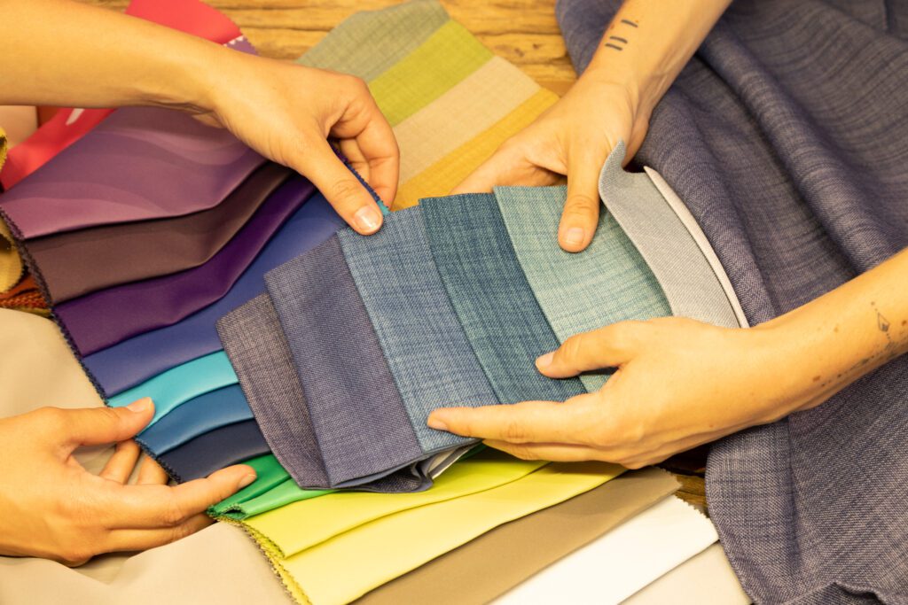 Raumausstattung Gardinen Stoffauswahl